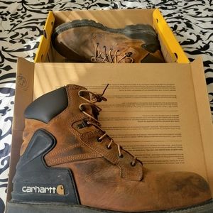 Carhartt Work Boots Steel Toe Waterproof 12 w